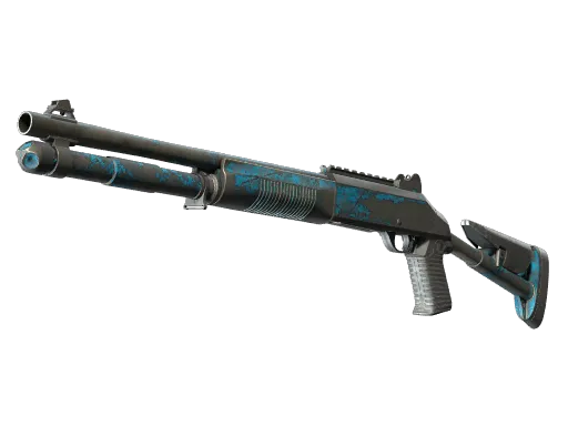 XM1014 | VariCamo Blue (Battle-Scarred)
