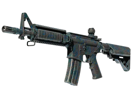 M4A4 | Dark Blossom (Well-Worn)