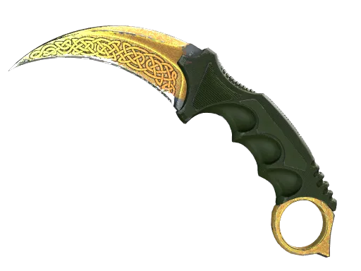 ★ StatTrak™ Karambit | Lore (Well-Worn)