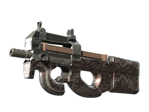 P90 | Baroque Red (Well-Worn)
