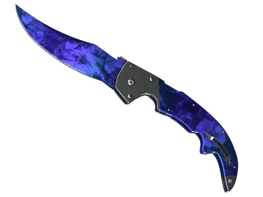 ★ Falchion Knife | Doppler Sapphire (Minimal Wear)