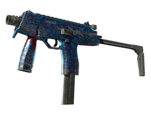 MP9 | Stained Glass (Well-Worn)