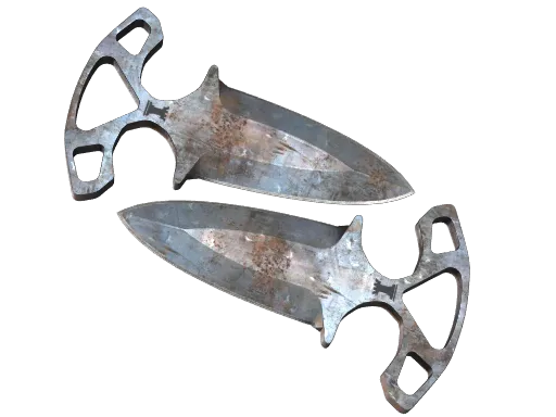 ★ StatTrak™ Shadow Daggers | Rust Coat (Well-Worn)