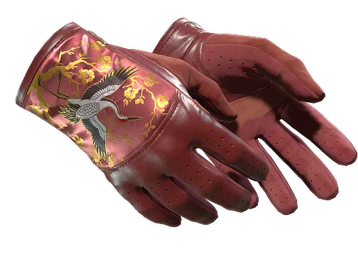 ★ Driver Gloves | Brocade Crane (Minimal Wear)