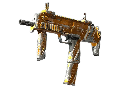 StatTrak™ MP7 | Amberline (Battle-Scarred)