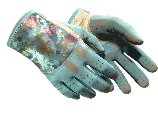 ★ Driver Gloves | Brocade Flowers (Battle-Scarred)
