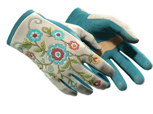 ★ Driver Gloves | Garden (Well-Worn)