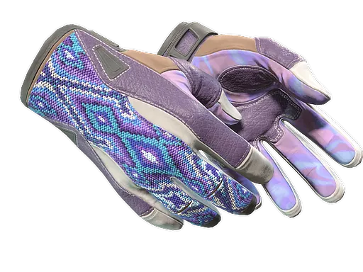 ★ Sport Gloves | Violet Beadwork (Minimal Wear)