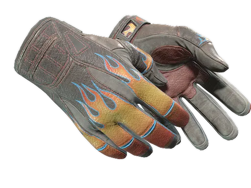 ★ Sport Gloves | Blaze (Well-Worn)