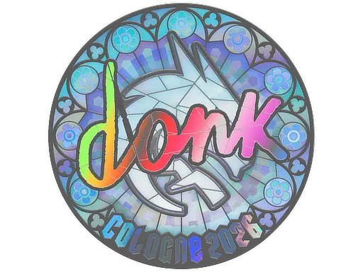 Sticker | donk (Holo) | Cologne 2026