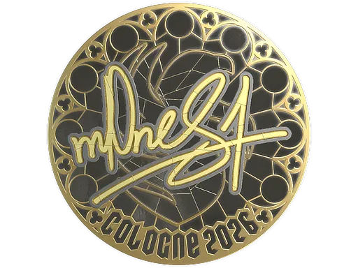 Sticker | m0NESY (Gold) | Cologne 2026