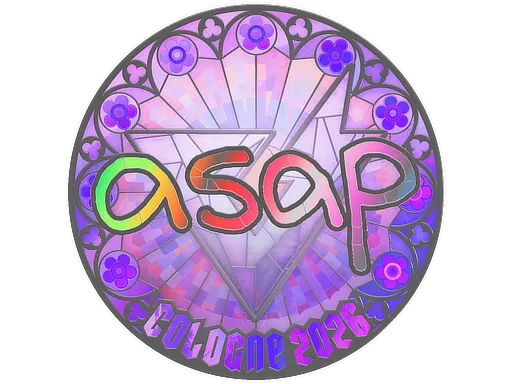 Sticker | asap (Holo) | Cologne 2026