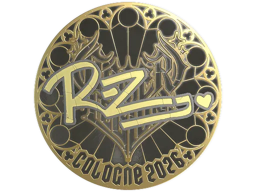 Sticker | REZ (Gold) | Cologne 2026