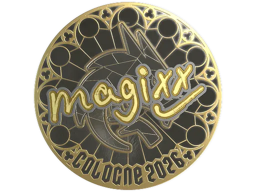 Sticker | magixx (Gold) | Cologne 2026