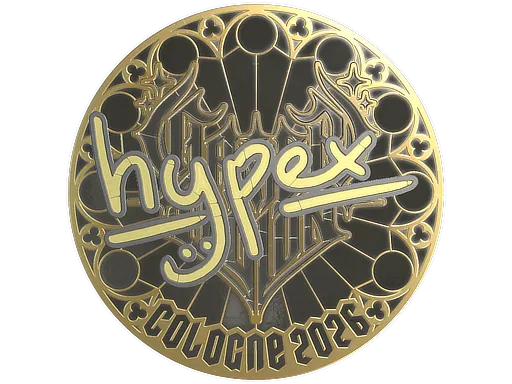 Sticker | hypex (Gold) | Cologne 2026