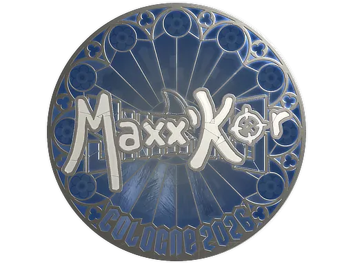 Sticker | maxxkor (Foil) | Cologne 2026