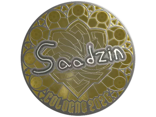 Sticker | saadzin (Foil) | Cologne 2026