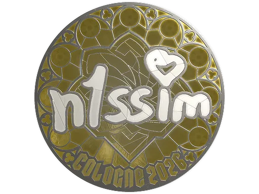 Sticker | n1ssim (Foil) | Cologne 2026