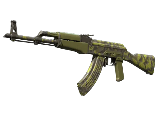Souvenir AK-47 | Olive Polycam (Field-Tested)