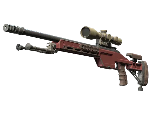 Souvenir SSG 08 | Red Stone (Field-Tested)