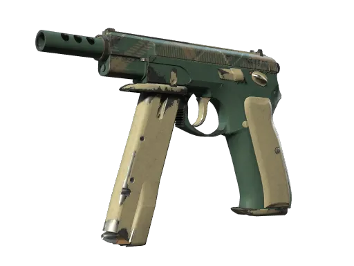 Souvenir CZ75-Auto | Green Plaid (Field-Tested)