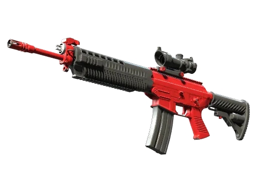 Souvenir SG 553 | Candy Apple (Field-Tested)