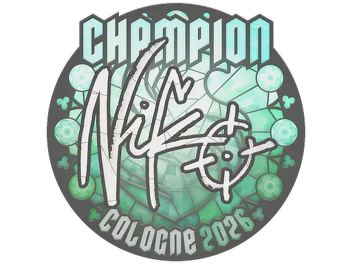 Sticker | NiKo (Champion) | Cologne 2026