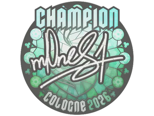 Sticker | m0NESY (Champion) | Cologne 2026