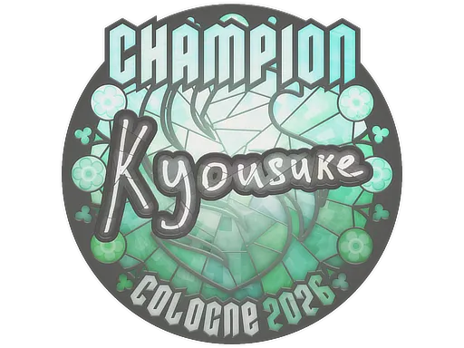Sticker | kyousuke (Champion) | Cologne 2026