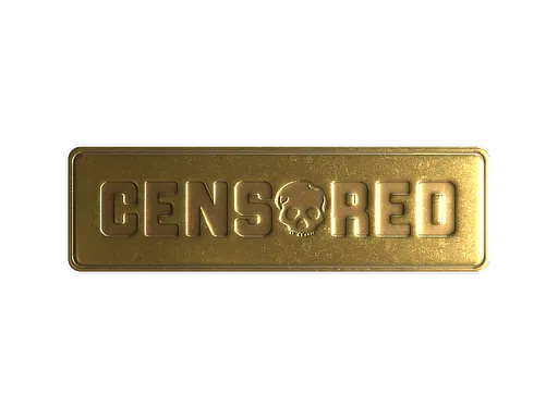 Sticker | Censored (Foil)