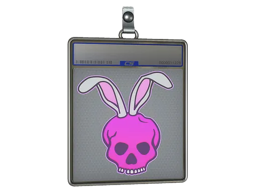 Sticker Slab | Skull Bunny