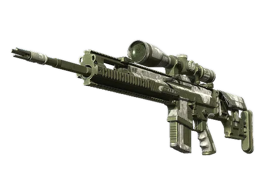 SCAR-20 | Arctic Camo Panels (Battle-Scarred)