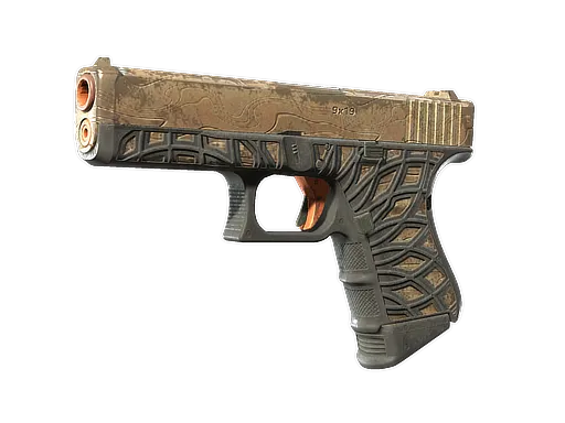 Glock-18 | Ifrit Lattice (Battle-Scarred)