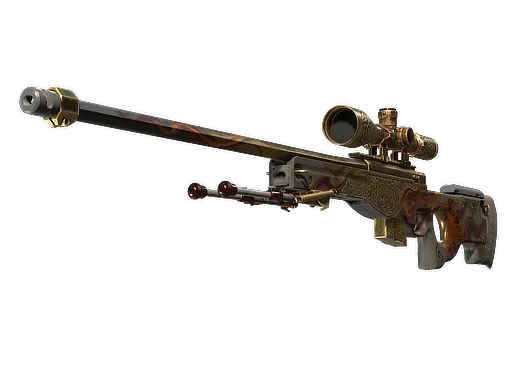 AWP | Sovereign Flame (Well-Worn)
