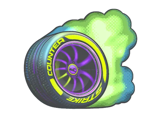 Sticker | Burnout (Lenticular)