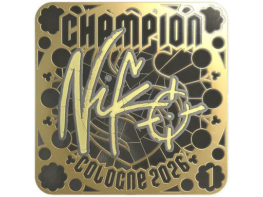Sticker | NiKo (Gold, Ranked) | Cologne 2026