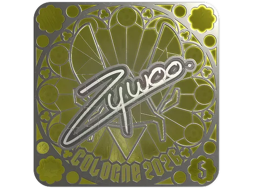 Sticker | ZywOo (Foil, Ranked) | Cologne 2026