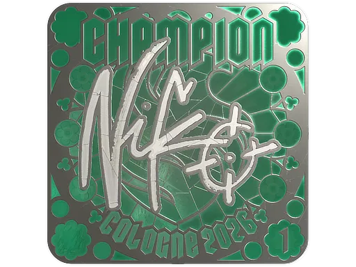 Sticker | NiKo (Foil, Ranked) | Cologne 2026