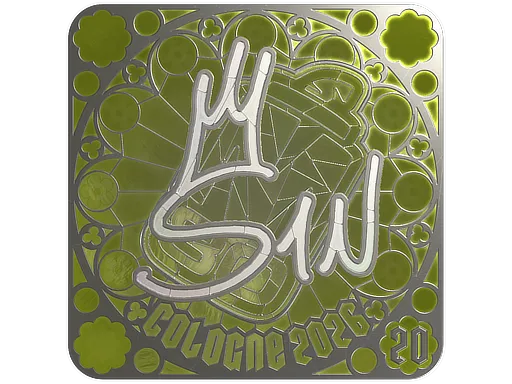 Sticker | s1n (Foil, Ranked) | Cologne 2026