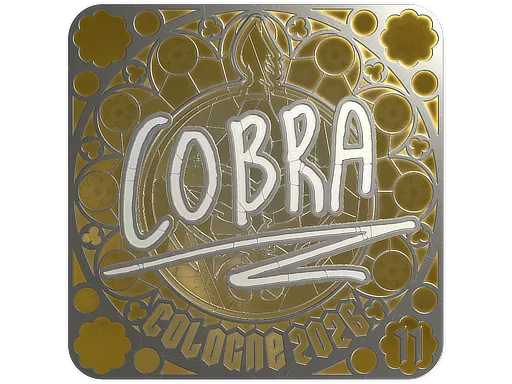 Sticker | cobra (Foil, Ranked) | Cologne 2026