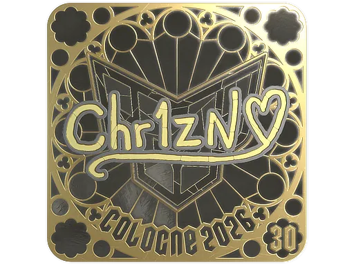 Sticker | Chr1zN (Gold, Ranked) | Cologne 2026