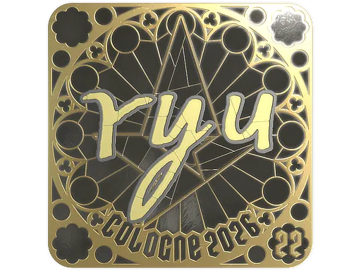 Sticker | ryu (Gold, Ranked) | Cologne 2026