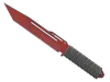 ★ Paracord Knife | Crimson Web (Well-Worn)