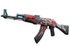 StatTrak™ AK-47 | Point Disarray (Well-Worn)