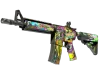 StatTrak™ M4A4 | In Living Color (Battle-Scarred)
