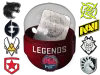 Stockholm 2021 Legends Sticker Capsule Containers
