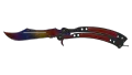 ★ Butterfly Knife | Marble Fade (Minimal Wear)