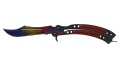 ★ Butterfly Knife | Marble Fade (Minimal Wear)