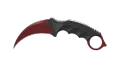 ★ Karambit | Crimson Web (Minimal Wear)