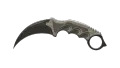 ★ Karambit | Black Laminate (Battle-Scarred)